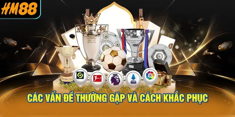 Các vấn đề thường gặp và cách khắc phục